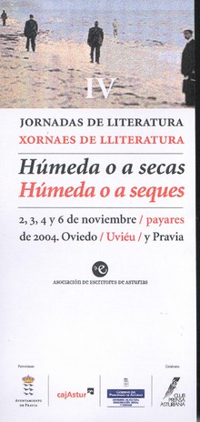 CARTEL ANUNCIADOR IV JORNDAS DE LITERATURA